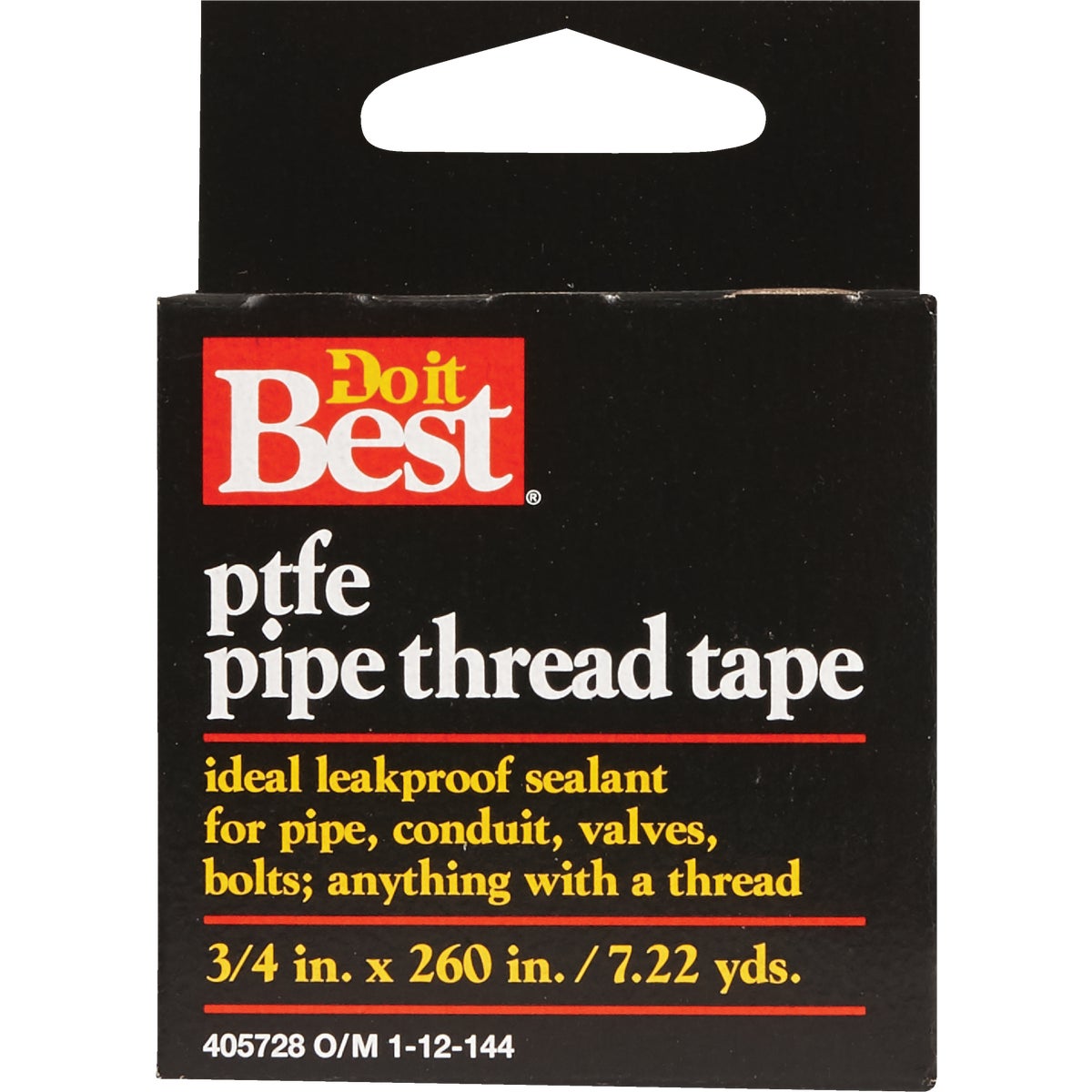 Do it Best 3/4 In. x 260 In. White Thread Seal Tape