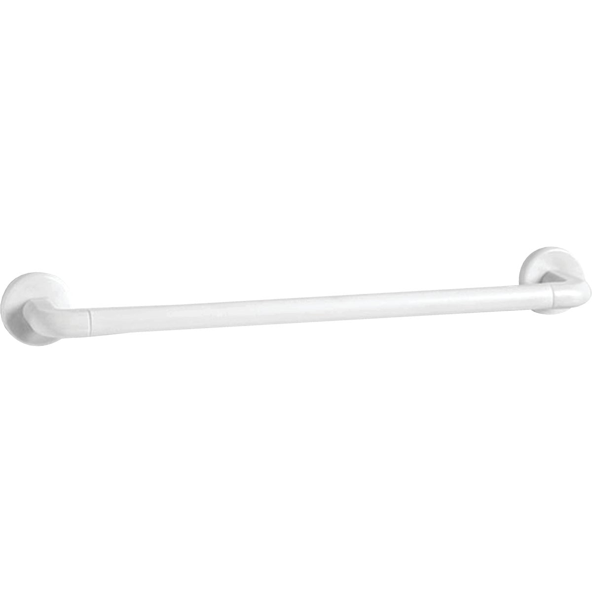 Homz 18 In. White Plastic Towel Bar