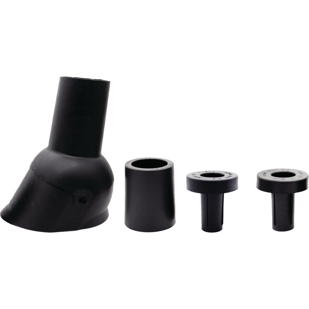 Perma-Boot TPO Plastic 3in1 Roof Pipe Flashing, fits 1-1/2 In., 2 In. & 3 In. Pipes