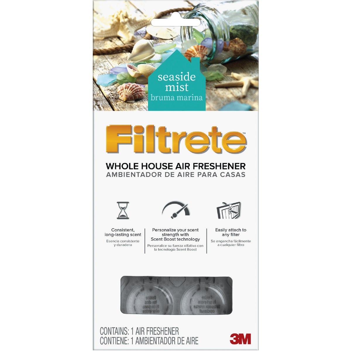 Filtrete Furnace Air Freshener, Seaside Mist