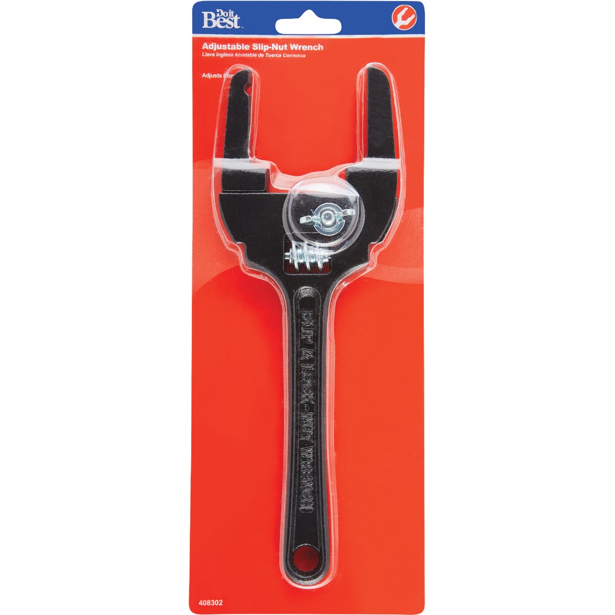 Do it Adjustable 1 In. to 3 In. Cadmium-Plated Slip/Lock Nut Wrench