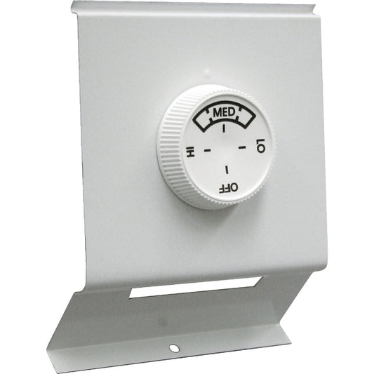 FAHRENHEAT White Double with Off Position 22A at 120-277V AC Electric Baseboard Heater Thermostat