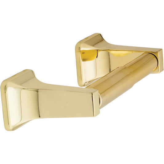 Home Impressions Vista Polished Brass Wall Mount Toilet Paper Holder