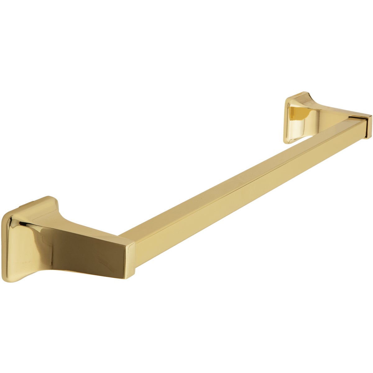 Home Impressions Vista 18 In. Polished Brass Towel Bar