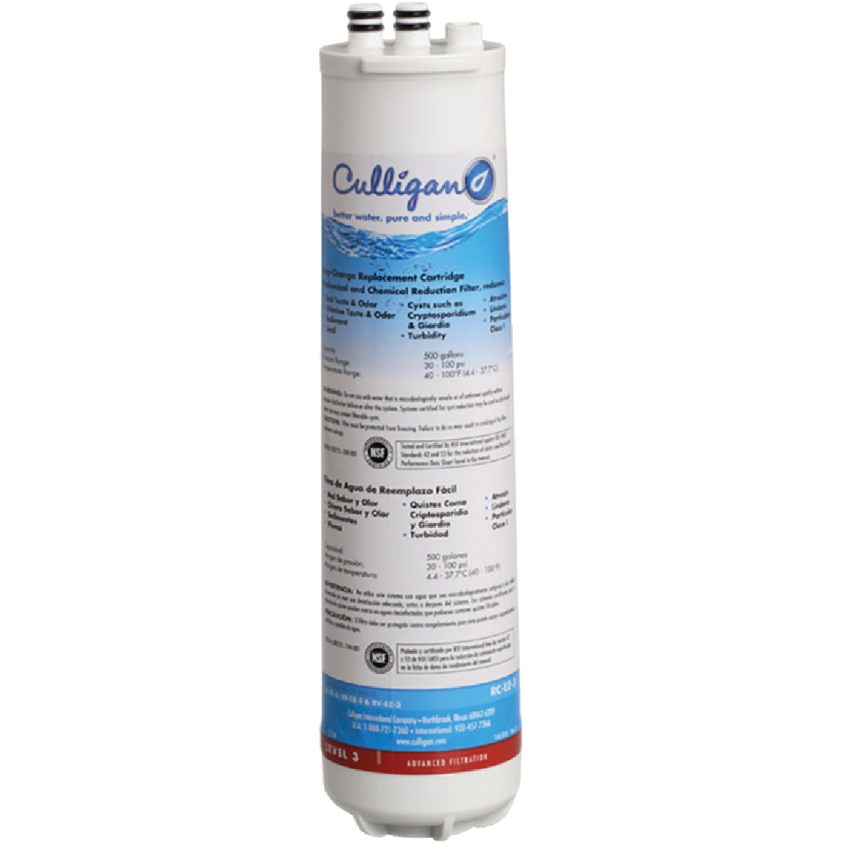 Culligan Easy-Change 3 Icemaker & Refrigerator Water Filter Cartridge