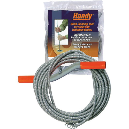 General Wire 3/8 In. x 25 Ft. Carbon Steel Wire Cleanout Drain Auger