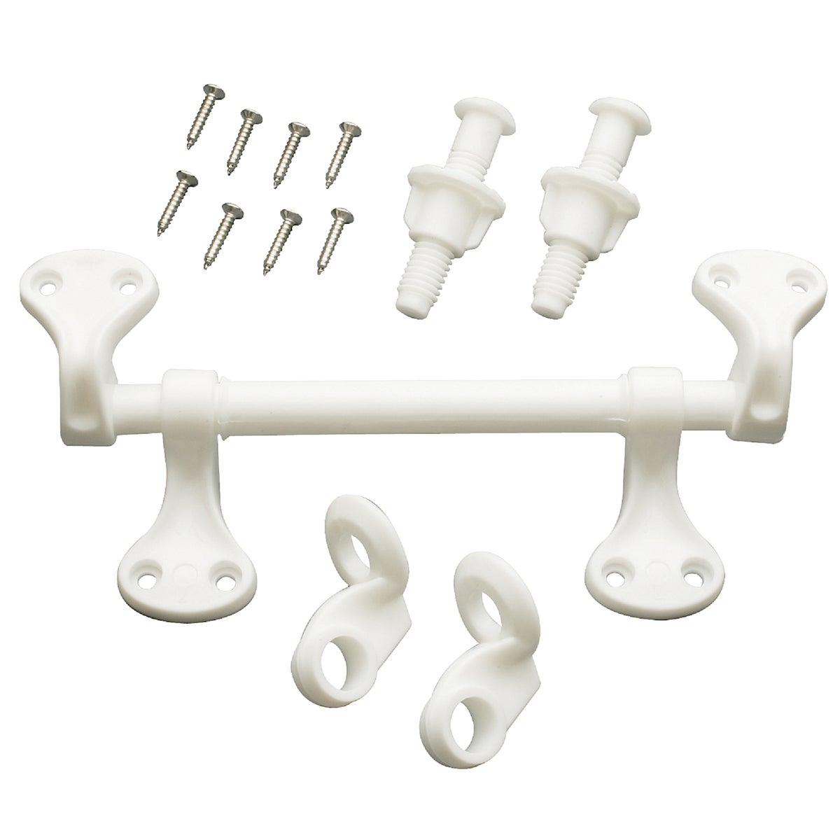 Do it 1/2" White Polyethylene Toilet Seat Hinge