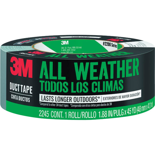 Scotch Tough 1.88 In. x 45 Yd. All-Weather Duct Tape, Silver