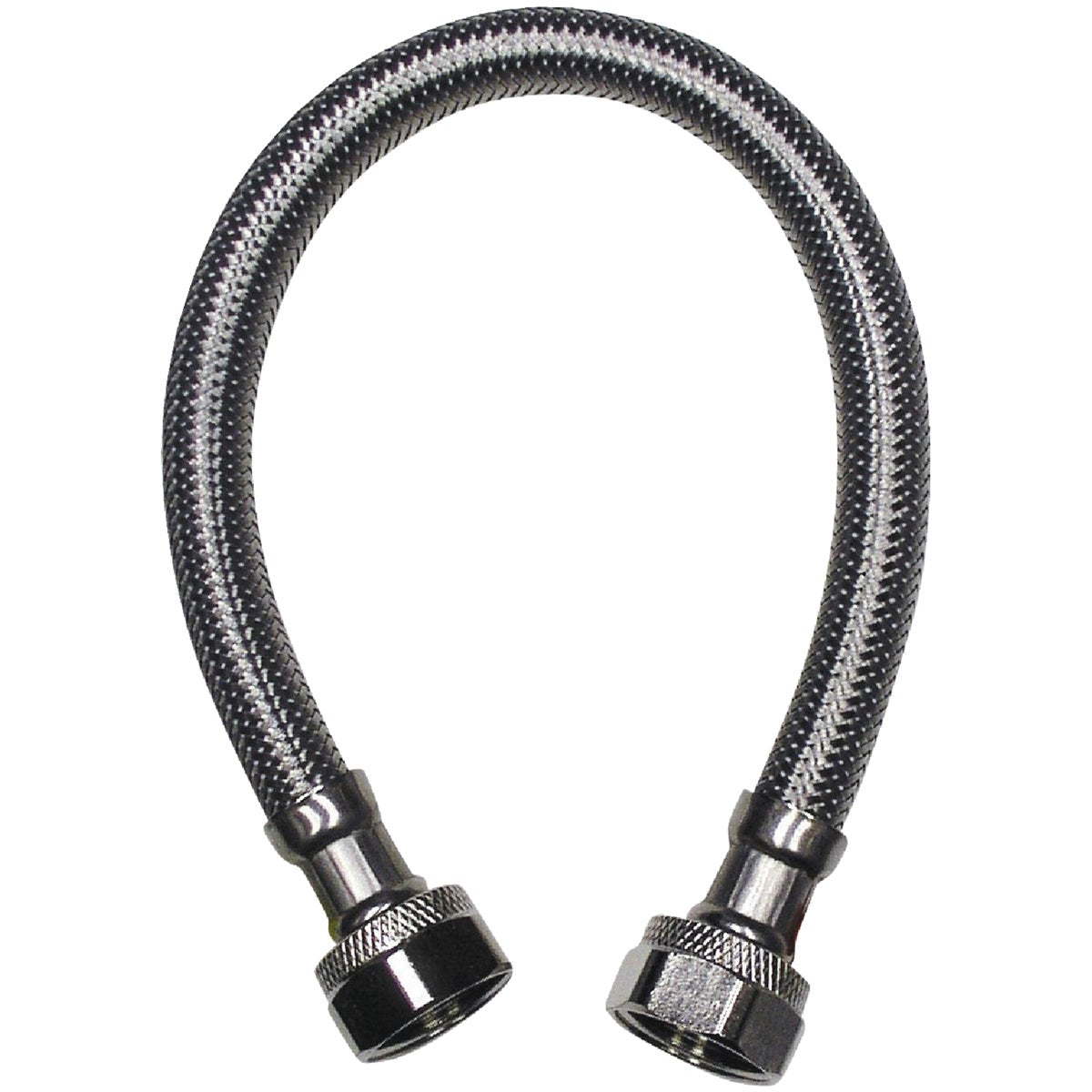 B&K 1/2 In. F X 1/2 In. F X 20 In. L Stainless Steel Faucet Connector