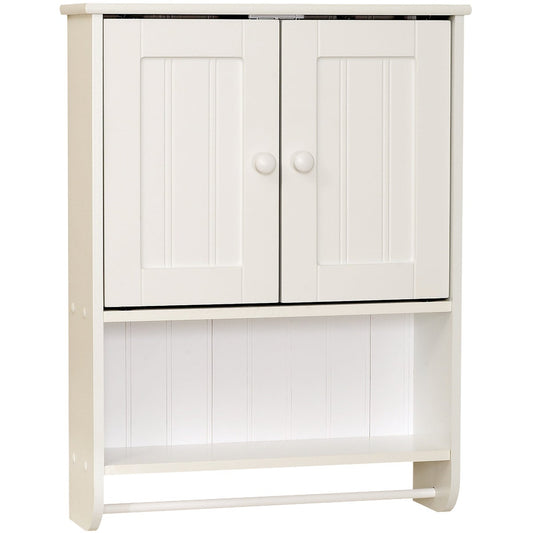 Zenith Country Cottage White 21-5/8 In. W. x 25-3/4 In. H. x 6-3/4 In. D. Wall Bath Cabinet