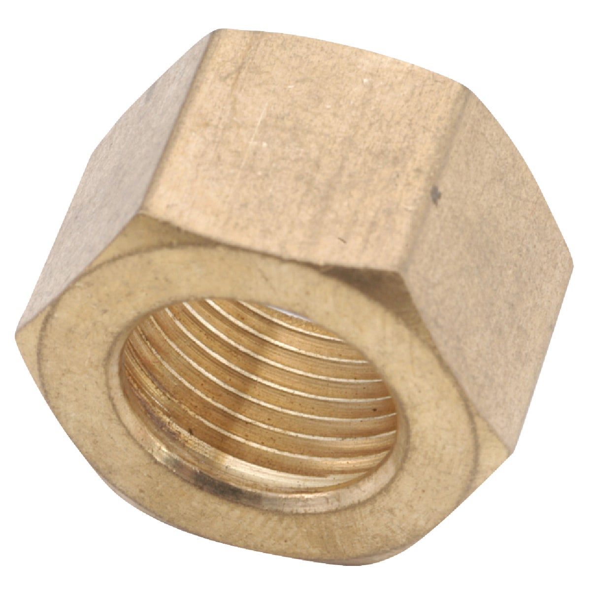 Anderson Metals 5/16 In. Brass Compression Nut (3-Pack)