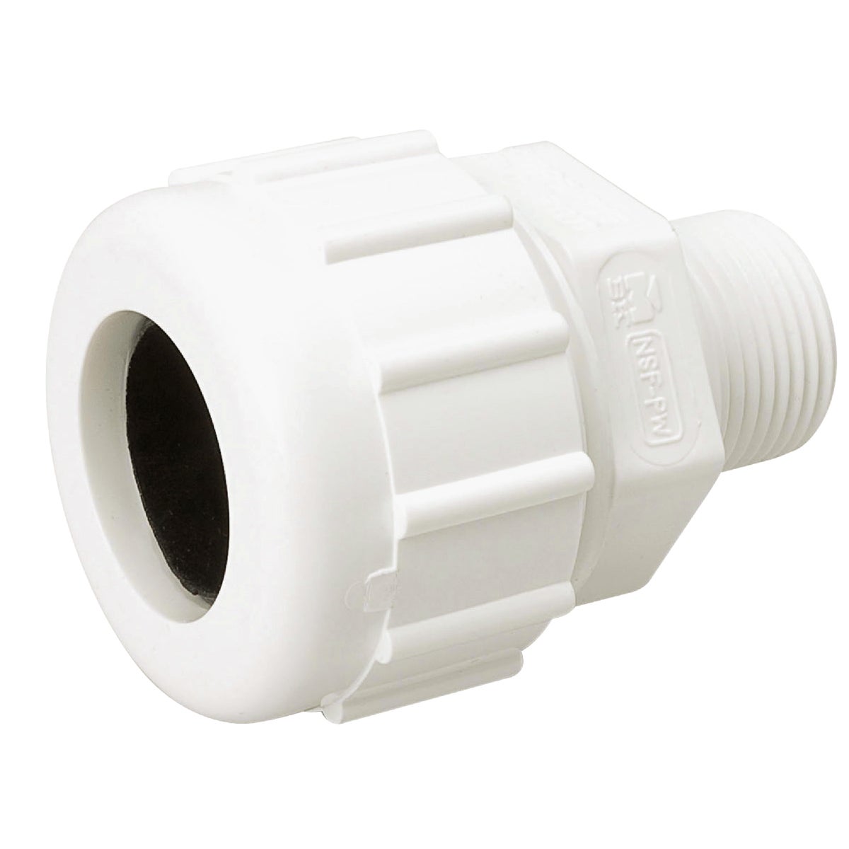 B&K 1-1/4 In. MIPT Schedule 40 Compression Union PVC Adapter