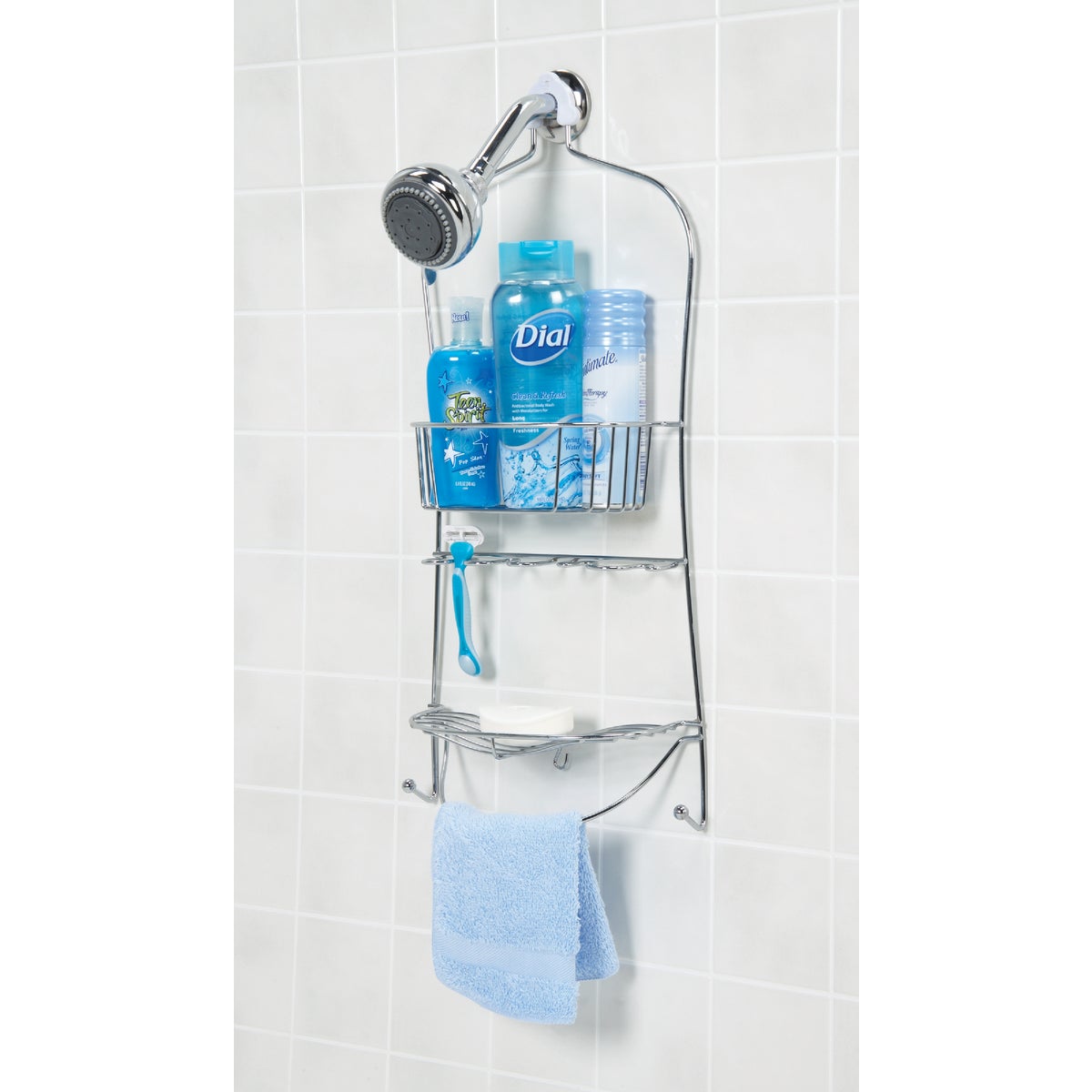 Zenith Zenna Home Metal 11-1/2 In. x 24-1/2 In. Shower Caddy