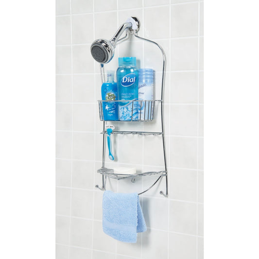 Zenith Zenna Home Metal 11-1/2 In. x 24-1/2 In. Shower Caddy