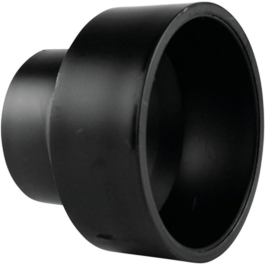 Charlotte Pipe 2 In. x 1-1/2 In. Hub x Hub Reducing ABS Coupling