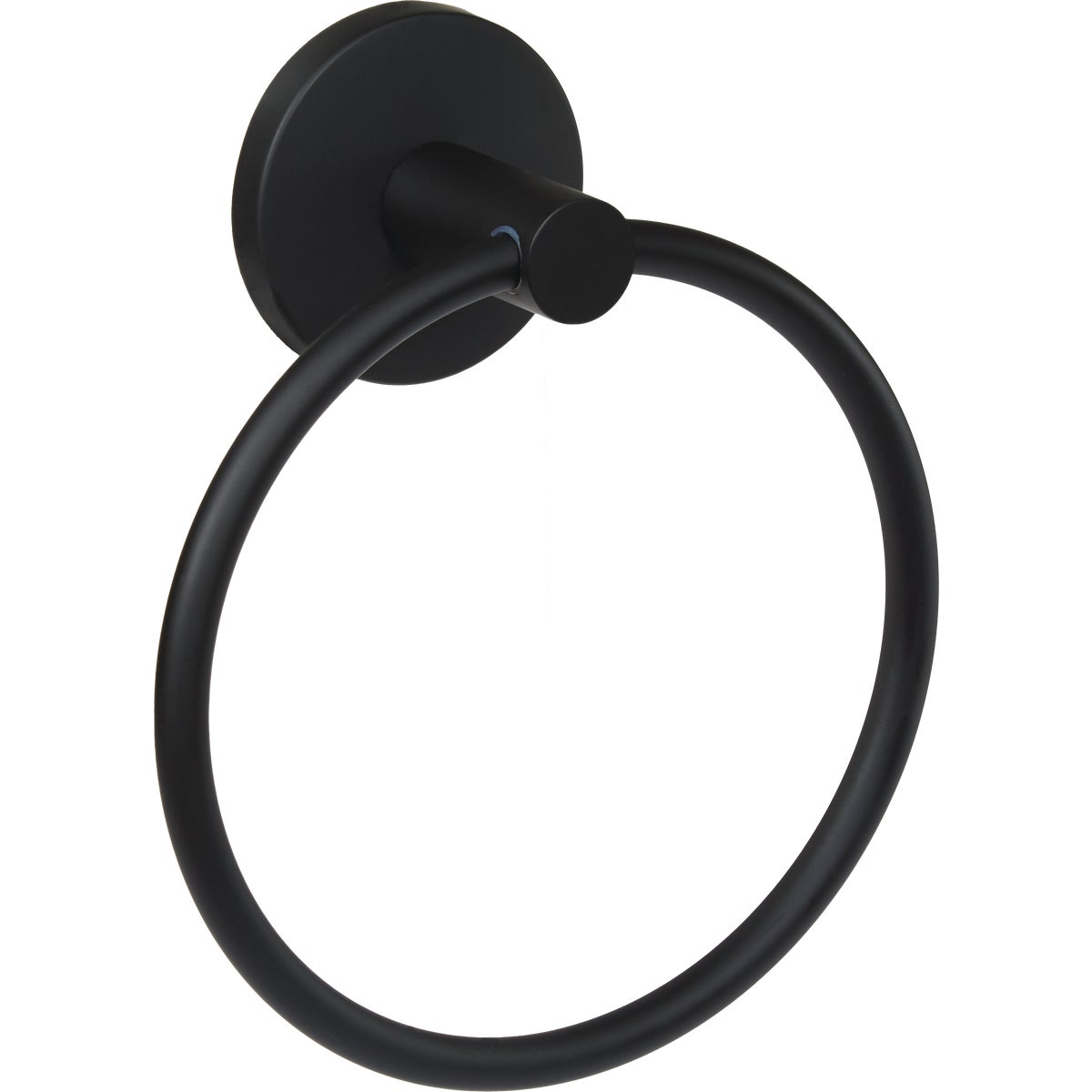 Home Impressions Noir Matte Black Towel Ring