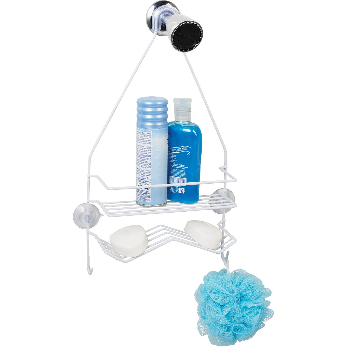 Zenith Zenna Home White 10 In. x 17-3/4 In. Shower Caddy