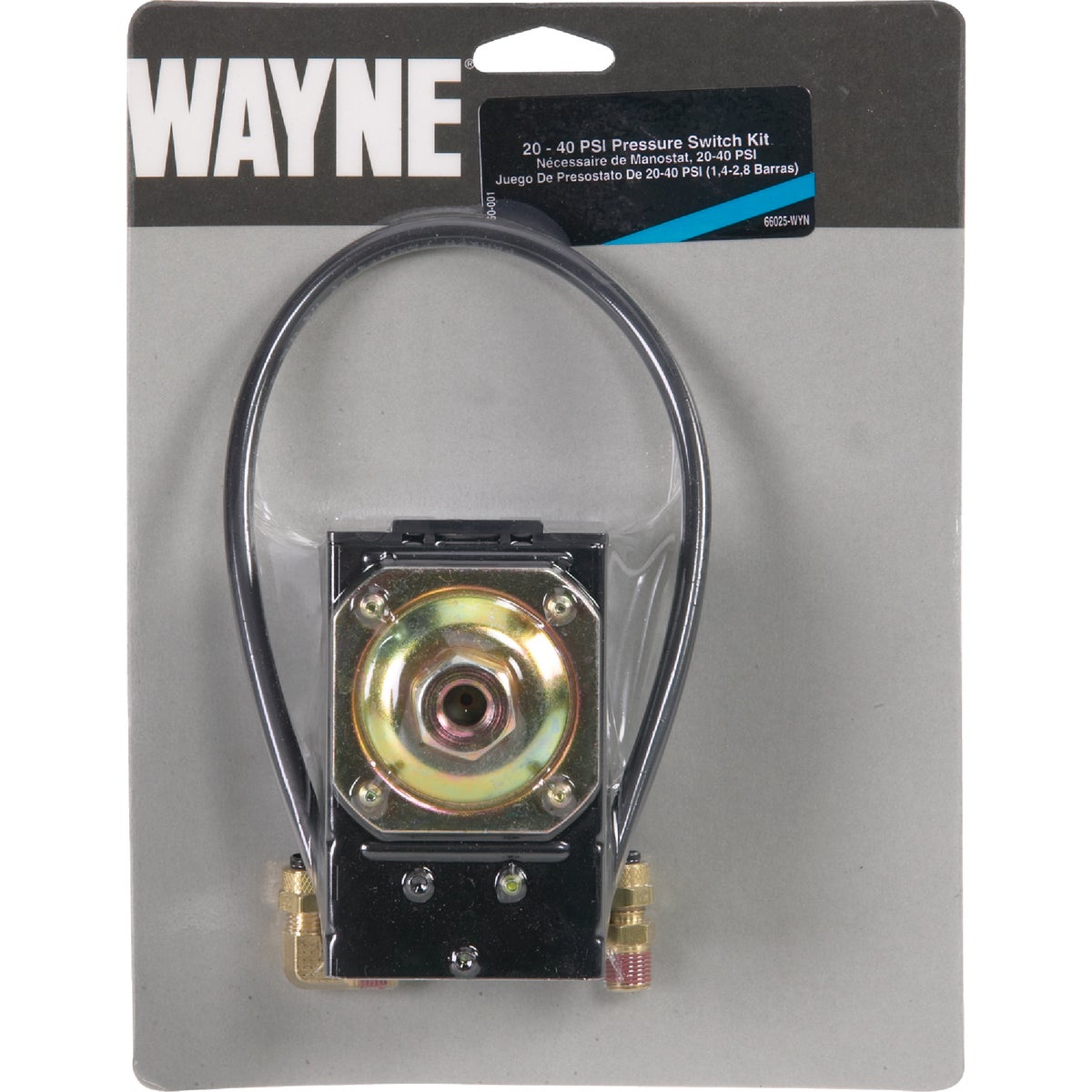 Wayne 20 - 40 psi  3/16 In. OD Tube Connection Pressure Switch