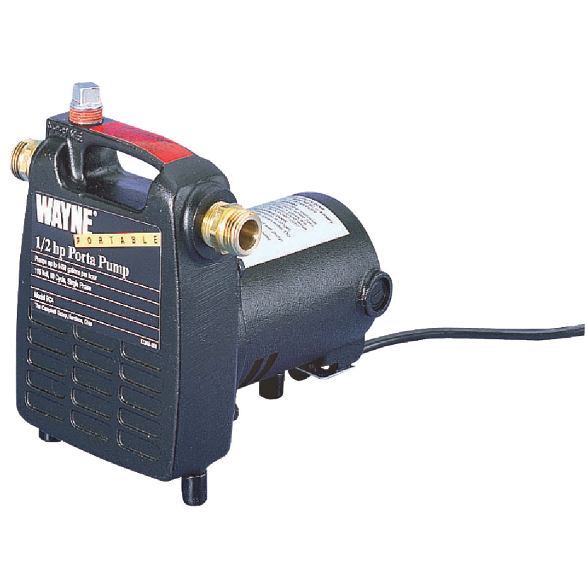 Wayne 1/2 HP 115V 1450 GPH Lift Portable Pump