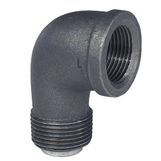 Southland 1/8 In. 90 Deg. Reducing Malleable Black Iron Elbow (1/4 Bend)