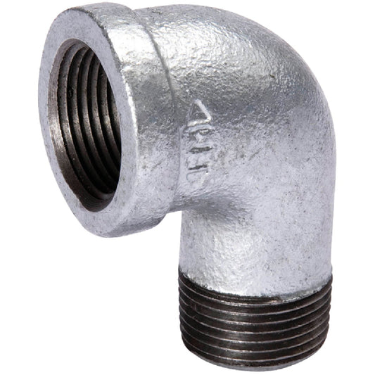 B&K 3/8 In. 90 Deg. Street Galvanized Elbow (1/4 Bend)