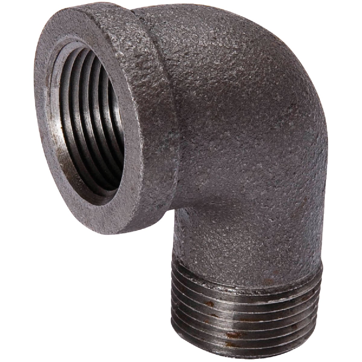 Southland 3/4 In. 90 Deg. Street Malleable Black Iron Elbow (1/4 Bend)