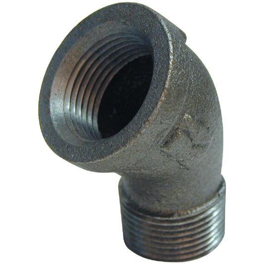 Southland 1/2 In. 45 Deg. Street Malleable Black Iron Elbow (1/8 Bend)