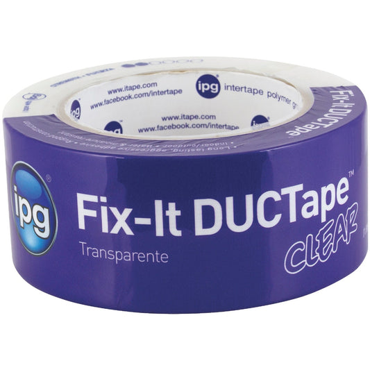 IPG 1.88 In. x 27 Yd. Fix-It Clear DuctTape