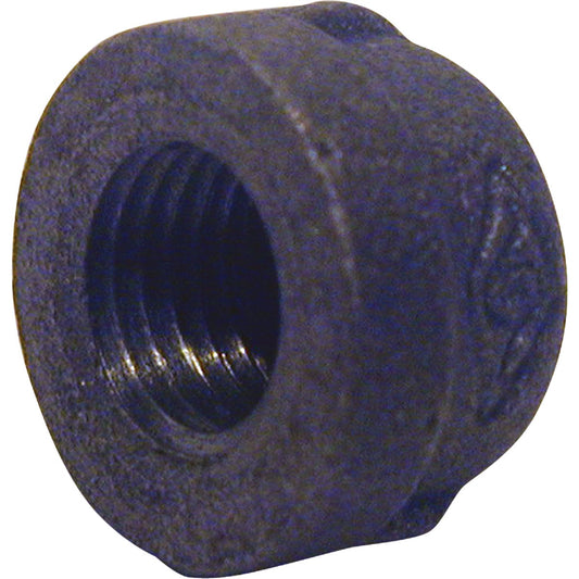 B&K 1-1/4 In. Malleable Black Iron Cap