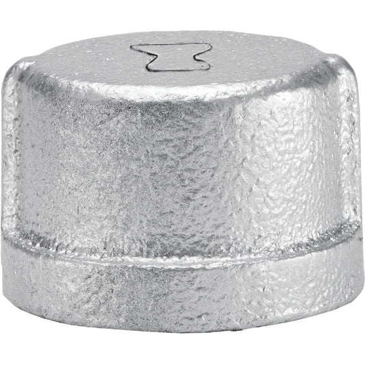 Anvil 1-1/2 In. Malleable Iron Galvanized Cap