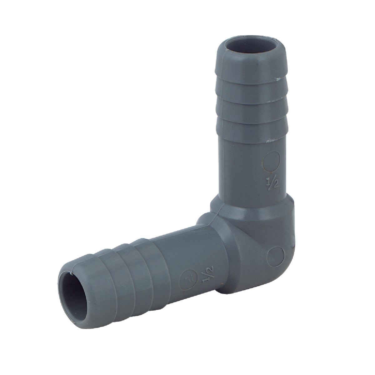 Boshart 1/2 In. 90 Deg. Polypropylene Insert Elbow (1/4 Bend)