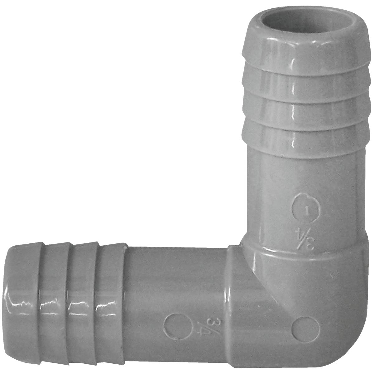 Boshart 3/4 In. 90 Deg. Polypropylene Insert Elbow (1/4 Bend)