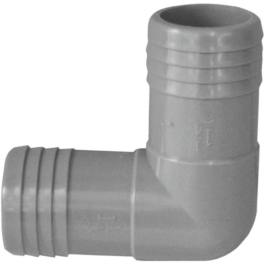 Boshart 1-1/4 In. 90 Deg. Polypropylene Insert Elbow (1/4 Bend)