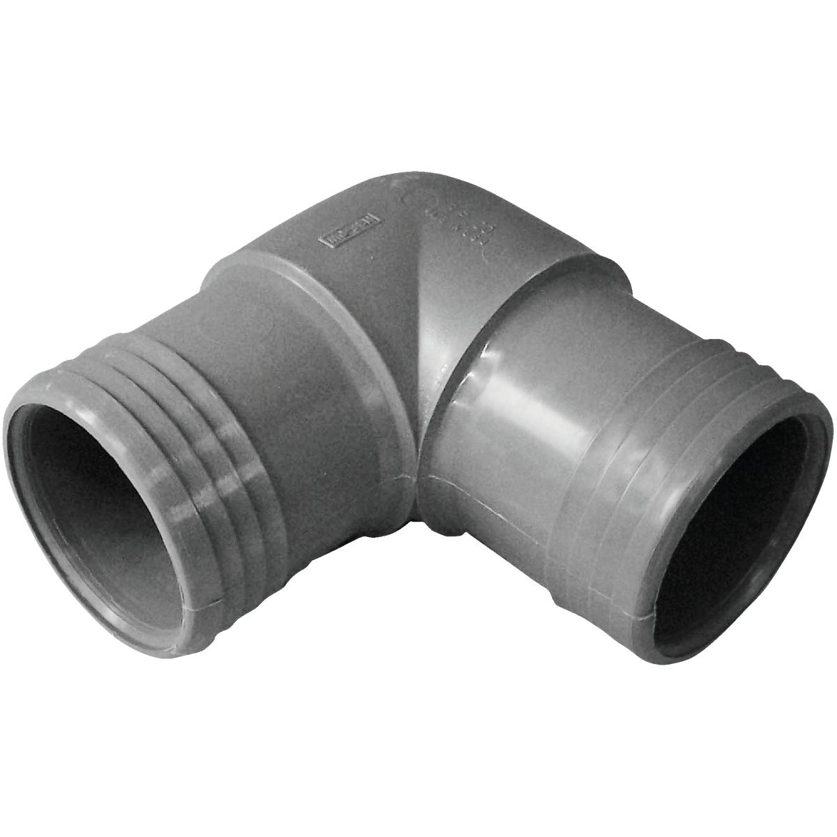 Boshart 2 In. 90 Deg. Polypropylene Insert Elbow (1/4 Bend)