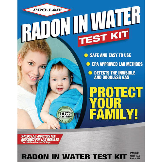 Pro Lab Drinking Water Radon Test Kit