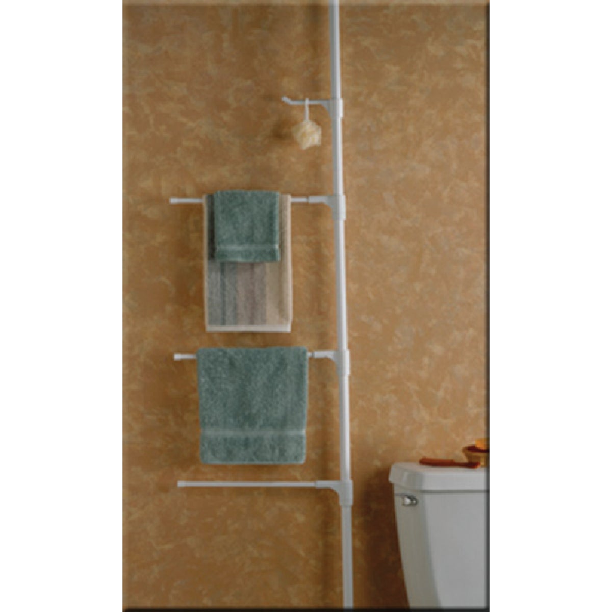 Zenith White Bath Rack