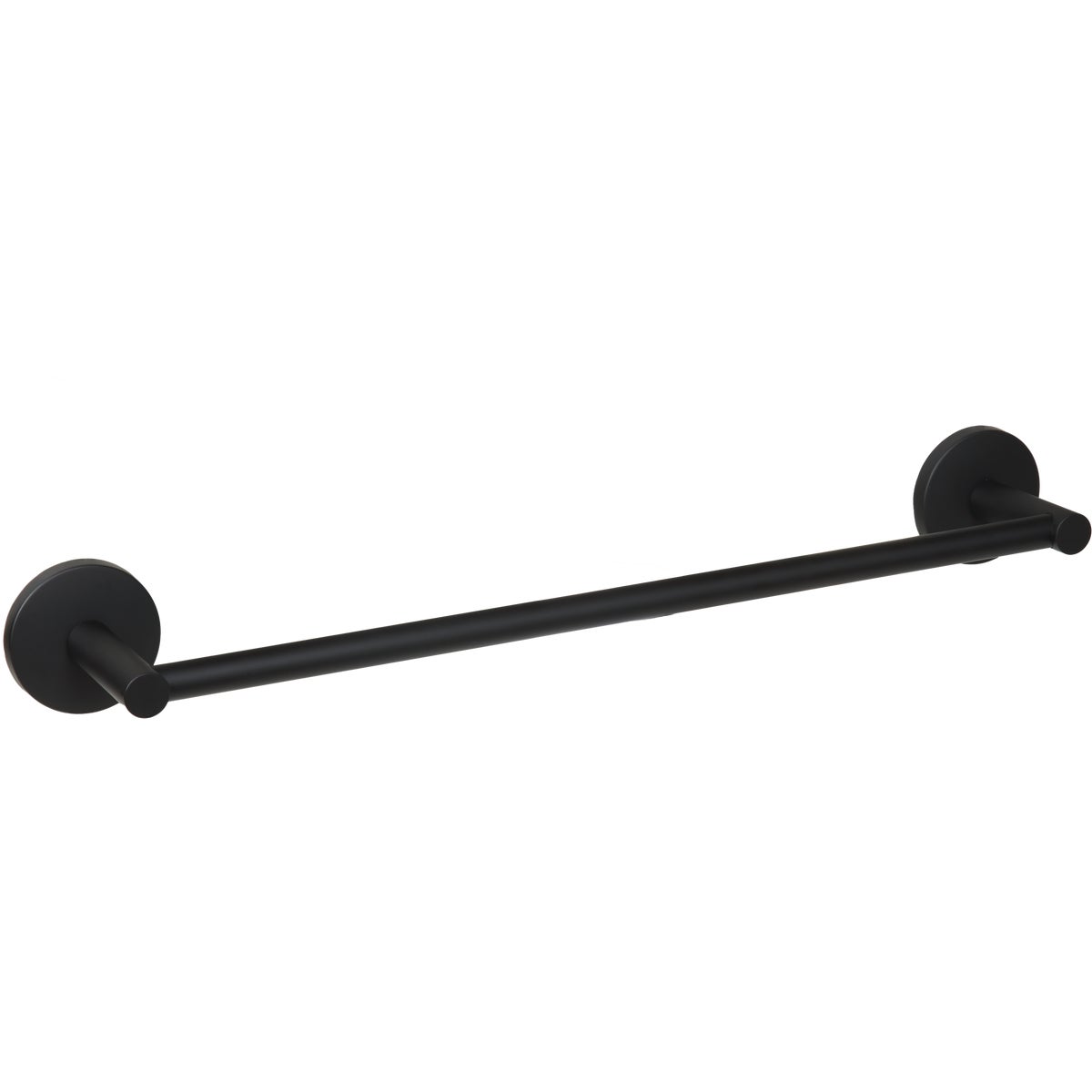 Home Impressions Noir 24 In. Matte Black Towel Bar