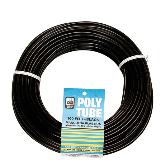 Dial 1/4 In. OD x 1000 Ft. L Black Poly Tubing