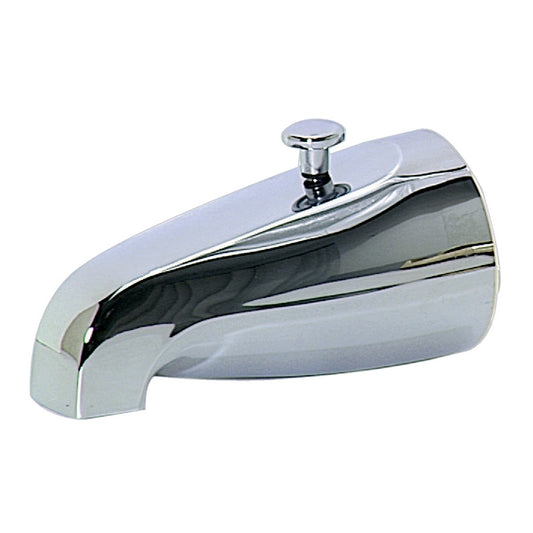 Do it 5-1/2 In. Chrome-Plated Zinc Bathtub Spout with Diverter