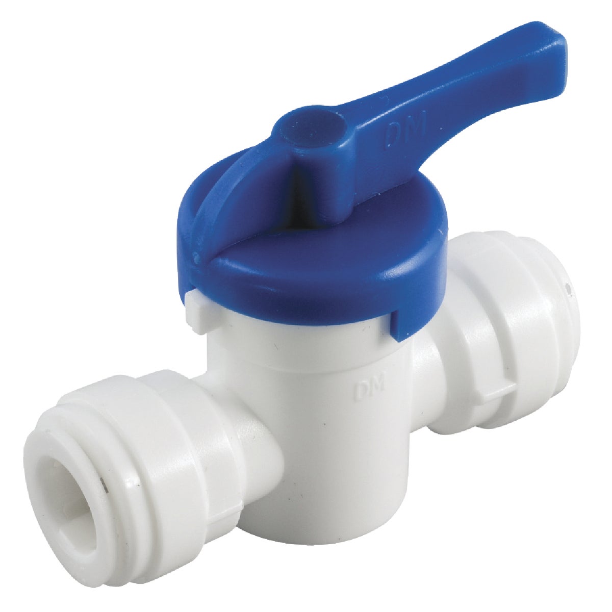 Anderson Metals 1/4 In. x 1/4 In. Plastic Push-In Ball Valve