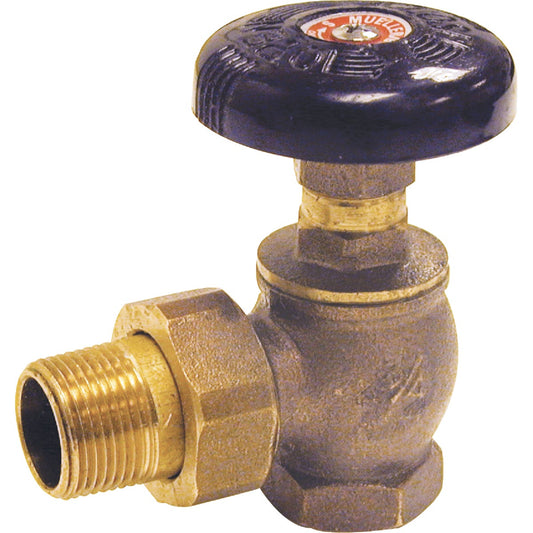 ProLine 1-1/4 In. MIP Brass Radiator Valve