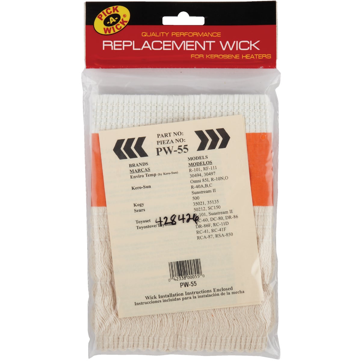 Pick-A-Wick PW-55 Kerosene Heater Wick