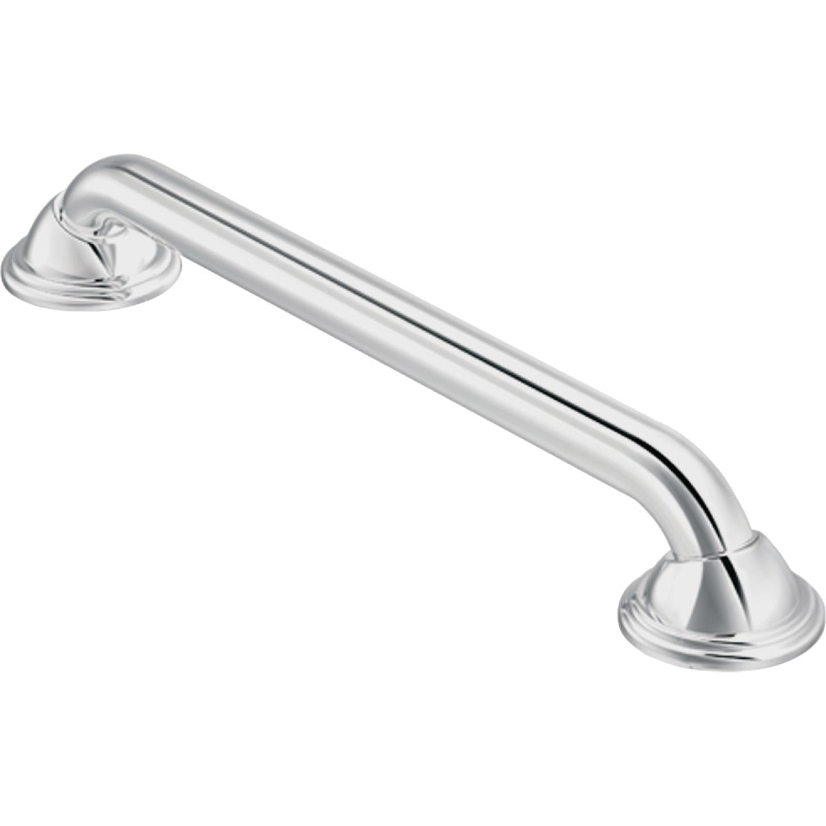 Moen 24 In. x 1-1/4 In. Concealed Screw Designer Elite Grab Bar, Chrome