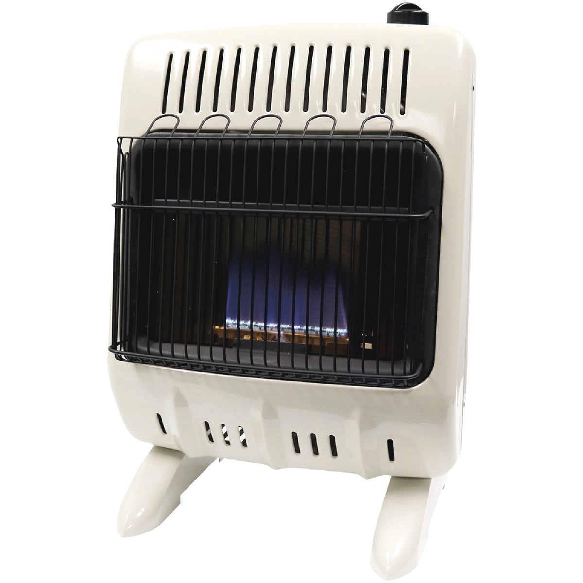 Mr. Heater 10K BTU Blue Flame Dual Fuel Vent Free Wall Heater with Piezo Start