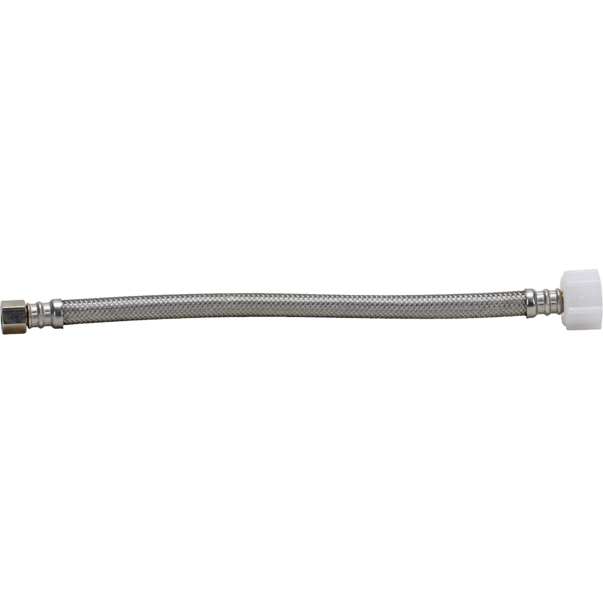 Fluidmaster 3/8 In. Comp x 7/8 In. Ballcock x 12 In. L Braided Stainless Steel Toilet Connector