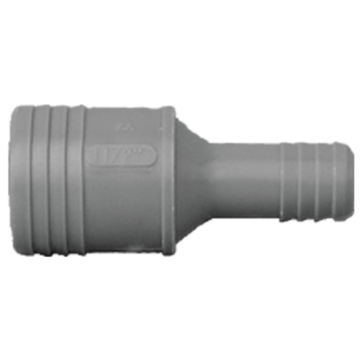 Boshart 3/4 In. x 1/2 In. Reducing Polypropylene Insert Coupling