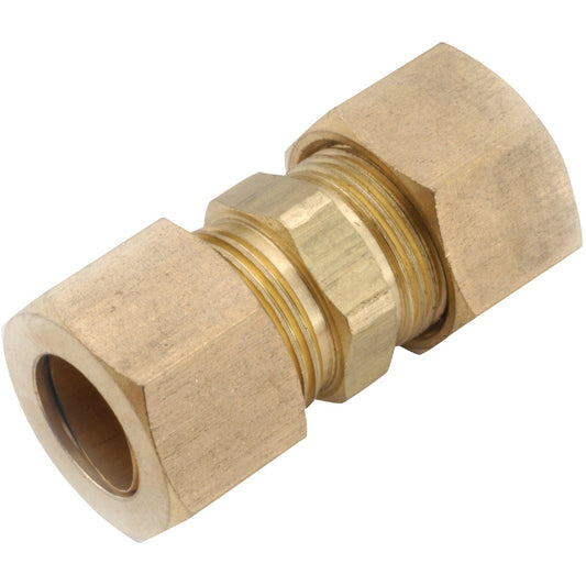 Anderson Metals 5/16 In. Brass Low Lead Compression Union