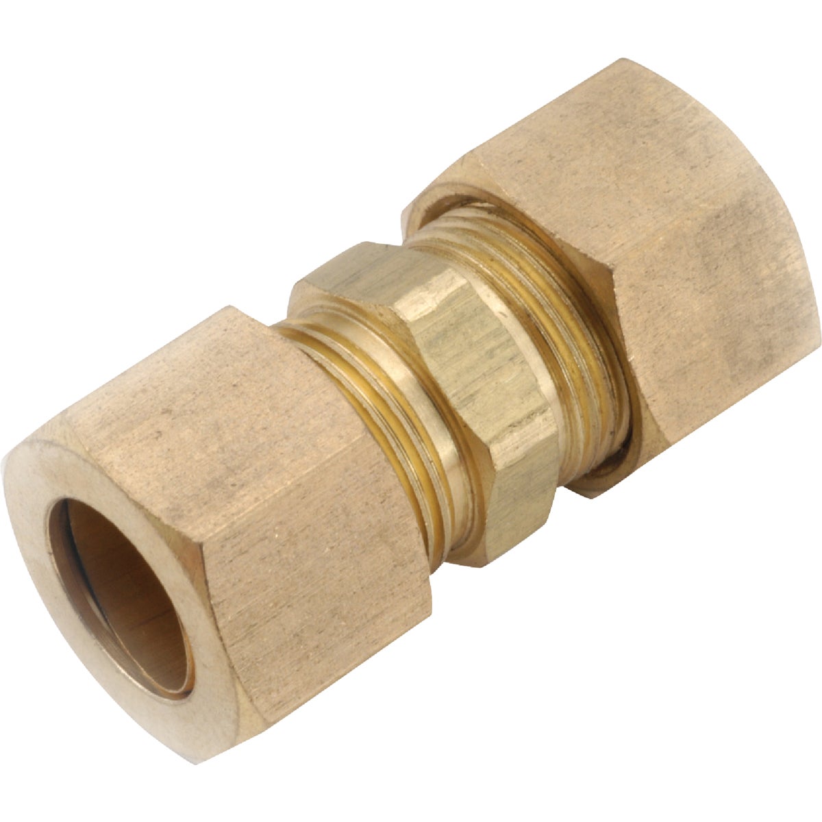 Anderson Metals 3/8 In. Brass Low Lead Compression Union