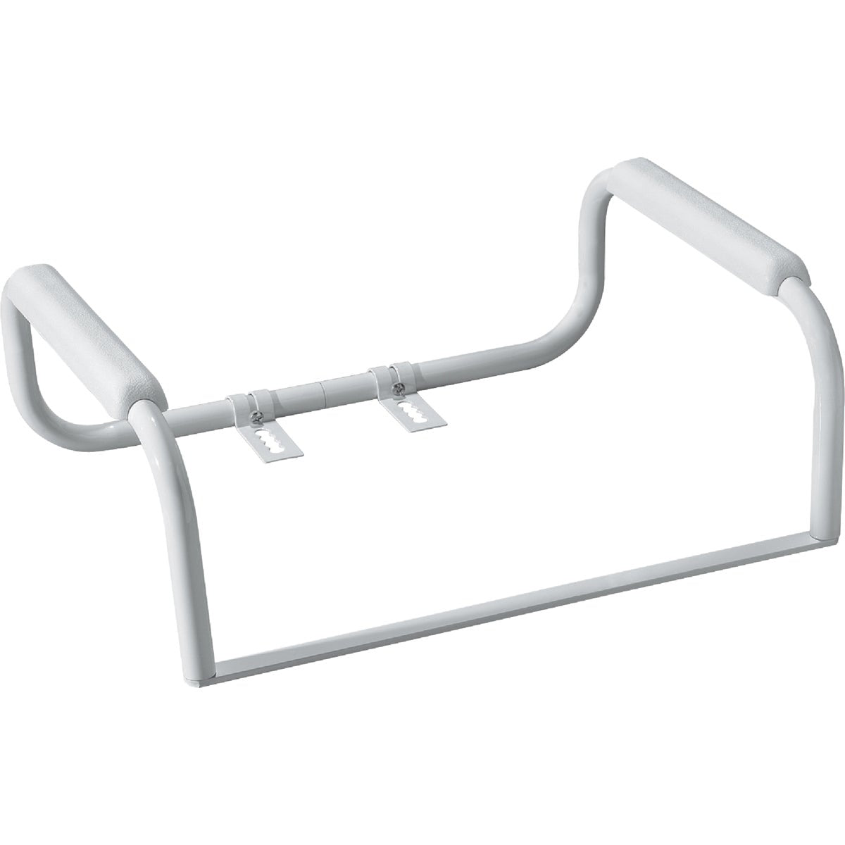 Moen 8 In. White Toilet Safety Bar