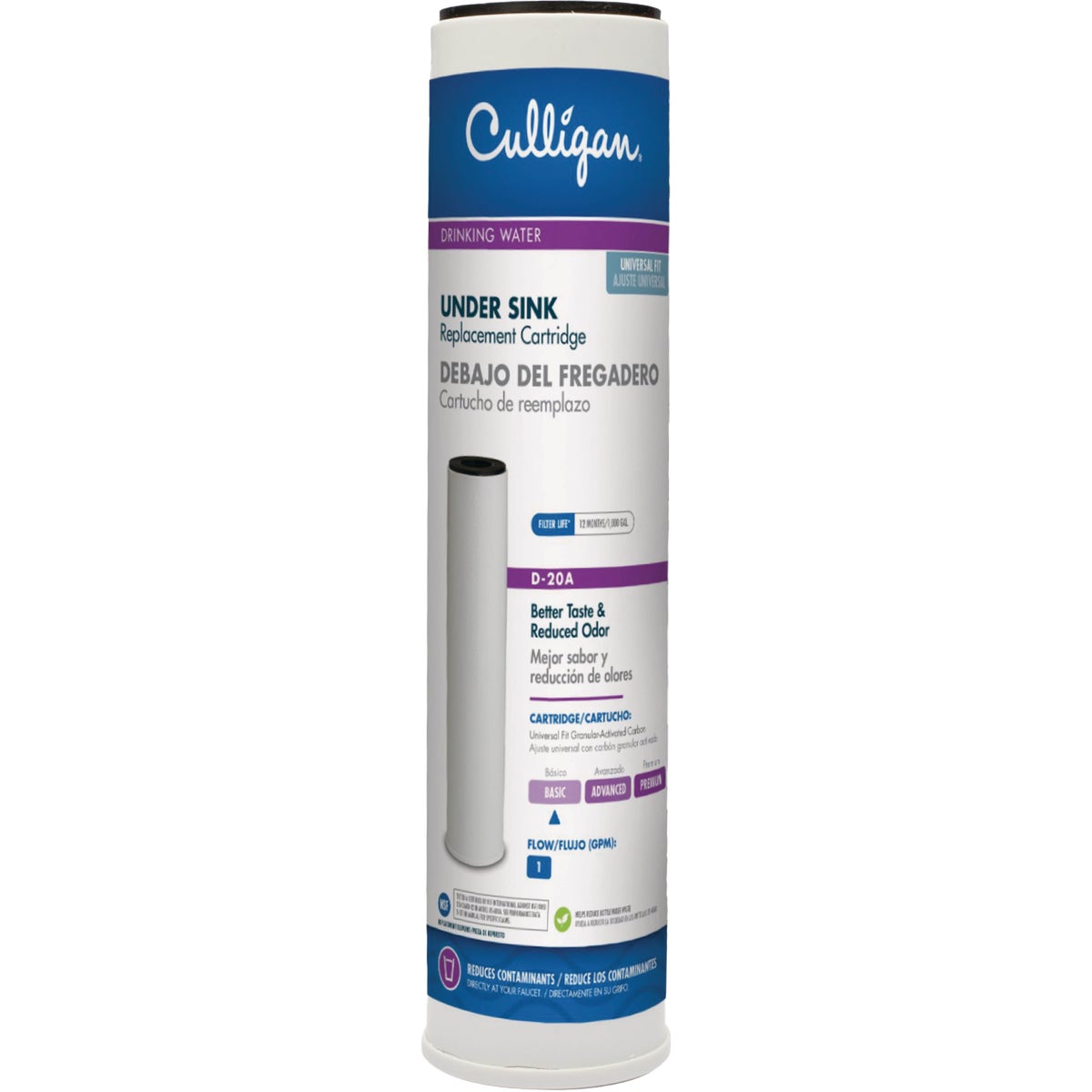 Culligan D-20A Under Sink Drinking Water Filter Cartridge